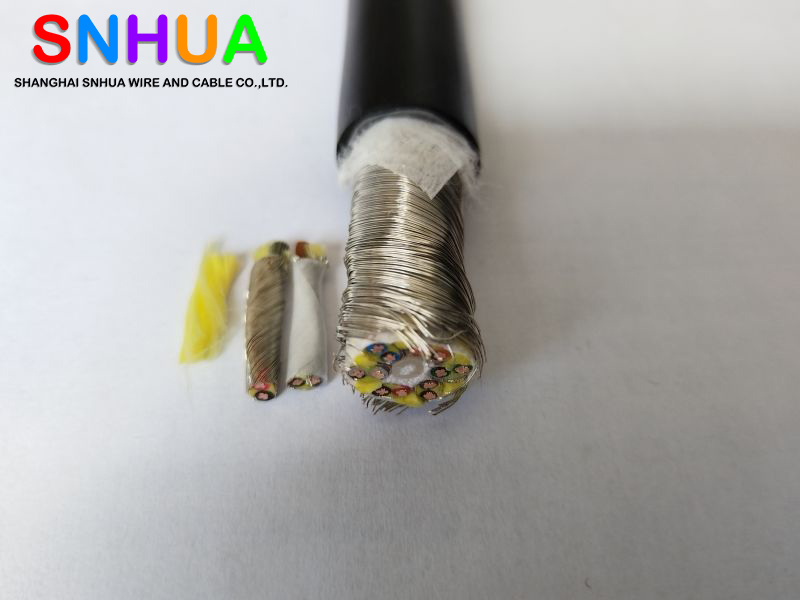 扭轉(zhuǎn)電纜 6*2*0.34mm2  分屏蔽+總屏蔽