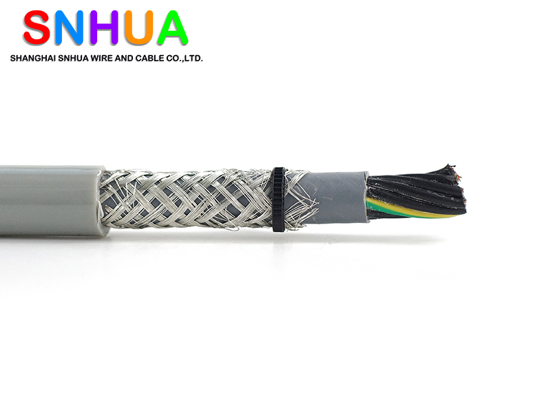 雙護套屏蔽拖鏈電纜 10*0.5mm2