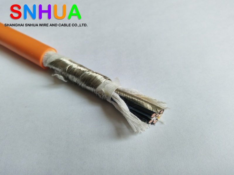 高速伺服屏蔽拖鏈電纜 4*2.5+（2*1.5）P